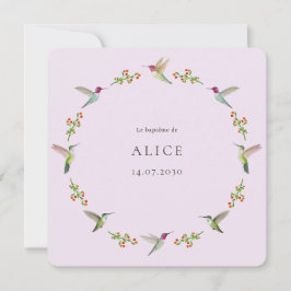 Anna's Hummingbirds Baptism