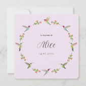 Anna's Hummingbirds Baptism (Voorkant)