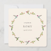 Anna's Hummingbirds Baptism (Voorkant)