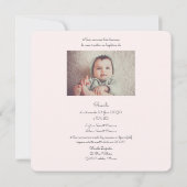 Anna's Hummingbirds Baptism with photo (Achterkant)