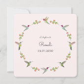 Anna's Hummingbirds Baptism with photo (Voorkant)