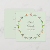 Anna's Hummingbirds Doop (Voorkant / Achterkant)