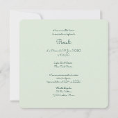 Anna's Hummingbirds Doop (Achterkant)