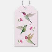 Anna's Hummingbirds Gift Label Cadeaulabel (Voorkant)