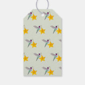 Anna's Kolibrie en Ster Cadeaulabel (Achterkant)