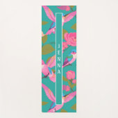 Anna's kolibrie pastel kleurrijke aangepaste patro yogamat (Voorkant)