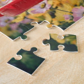 Anna's kolibrie puzzel legpuzzel (Zijkant)