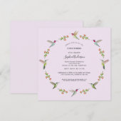 Anna's kolibries doop (Voorkant / Achterkant)