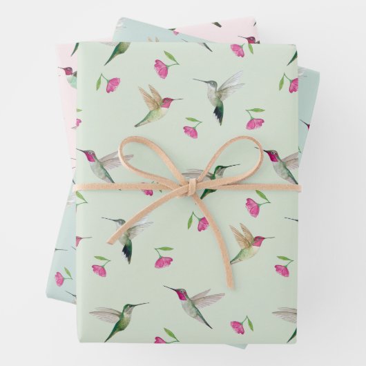 Anna's kolibries inpakpapier vel (In situ)