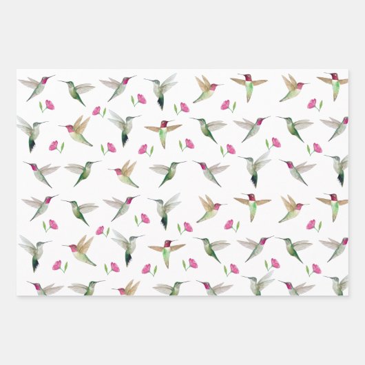 Anna's kolibries inpakpapier vel (Voorkant 2)