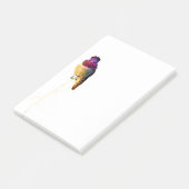 Anna's Kolibrifoto 4x6 Notitieblok Post-it® Notes (Schuin)