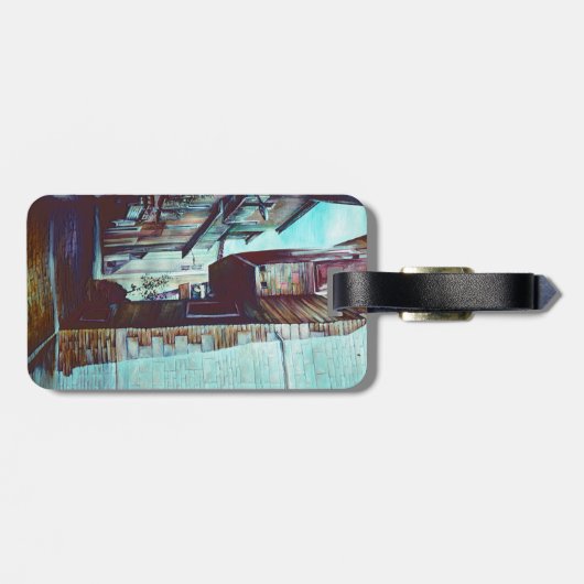 Anna's Street Bagagelabel (Achterkant horizontaal)