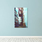 Anna's Street Canvas Afdruk (Insitu (Houten vloer))