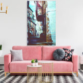 Anna's Street Canvas Afdruk (Insitu (Woonkamer))