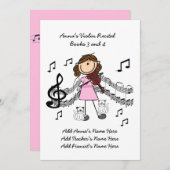 Anna's Uitnodigingskaart voor gewelddadige overweg Kaart (Voorkant / Achterkant)