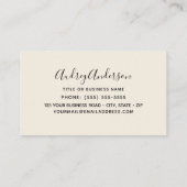 Anna's Visitekaartje voor Hummingvogels (Achterkant)