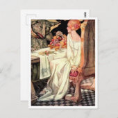  Anne Anderson Beauty en het Beest Briefkaart (Voorkant / Achterkant)