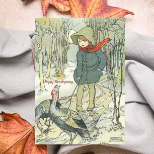  Anne Anderson Happy Thanksgiving Feestdagen Kaart