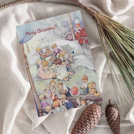  Anne Anderson Kerstochtend Feestdagen Kaart