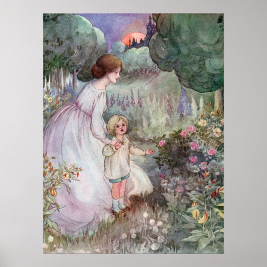  Anne Anderson Kind en Moeder Poster (Voorkant)