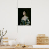 Anne Bateman, later mevrouw John Gisbourne, 1755 Poster (Keuken)