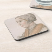 Anne Boleyn (1507-36), gegraveerd door Francesco B Bier Onderzetter (Linkerzijde)