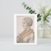 Anne Boleyn (1507-36), gegraveerd door Francesco B Briefkaart (Staand voorkant)