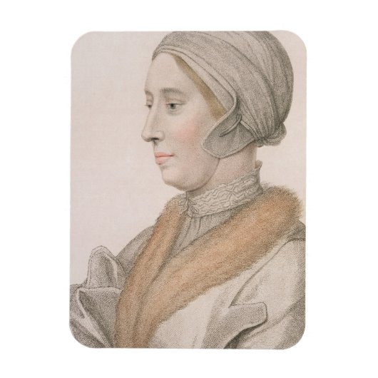 Anne Boleyn (1507-36), gegraveerd door Francesco B Magneet (Verticaal)