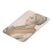Anne Boleyn (1507-36), gegraveerd door Francesco B Magneet (Linkerzijde)