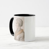 Anne Boleyn (1507-36), gegraveerd door Francesco B Mok (Voorkant links)