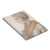 Anne Boleyn (1507-36), gegraveerd door Francesco B Notitieboek (Rechterzijde)