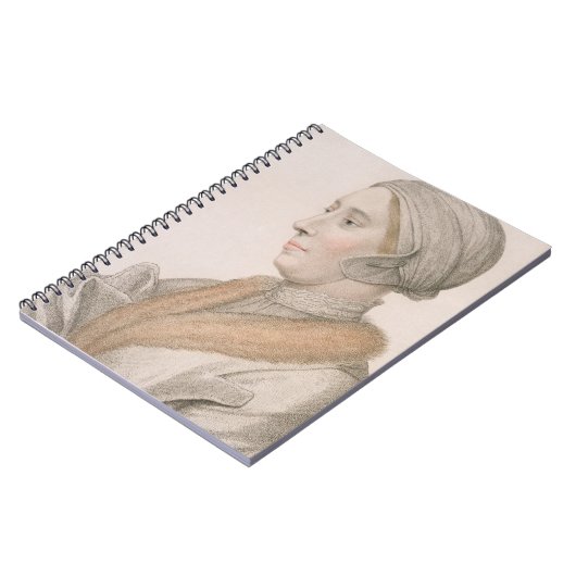 Anne Boleyn (1507-36), gegraveerd door Francesco B Notitieboek (Linkerzijde)