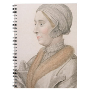 Anne Boleyn (1507-36), gegraveerd door Francesco B Notitieboek