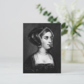 Anne Boleyn Briefkaart (Staand voorkant)