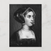 Anne Boleyn Briefkaart (Voorkant)
