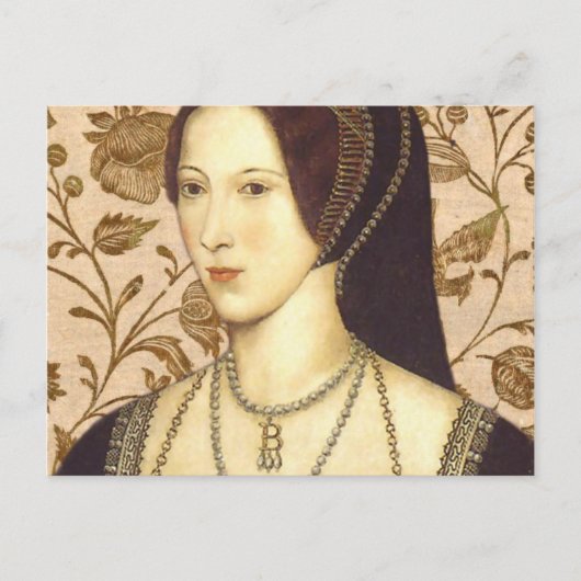 Anne Boleyn Briefkaart (Voorkant)