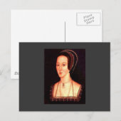 Anne Boleyn Briefkaart (Voorkant / Achterkant)