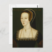Anne Boleyn Briefkaart (Voorkant / Achterkant)