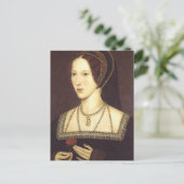 Anne Boleyn Briefkaart (Staand voorkant)