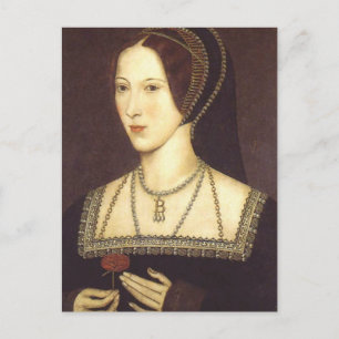 Anne Boleyn Briefkaart