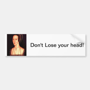 Anne Boleyn Bumpersticker