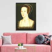 Anne Boleyn Canvas Print (Insitu (Woonkamer))