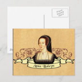 Anne Boleyn Classic Briefkaart (Voorkant / Achterkant)