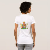 Anne Boleyn Crest T-Shirt (Achterkant volledig)