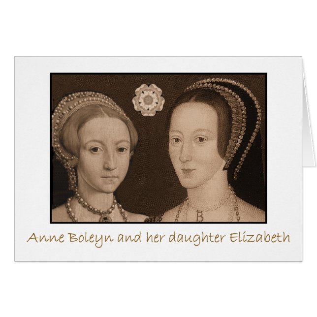 Anne Boleyn en haar dochter Elizabeth (Voorkant Horizontaal)