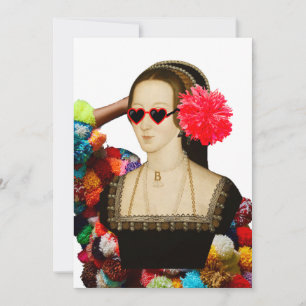 Anne Boleyn Feestdagenkaart