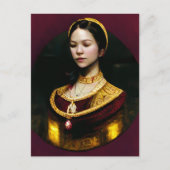 Anne Boleyn Flat Note Kaart (Voorkant)