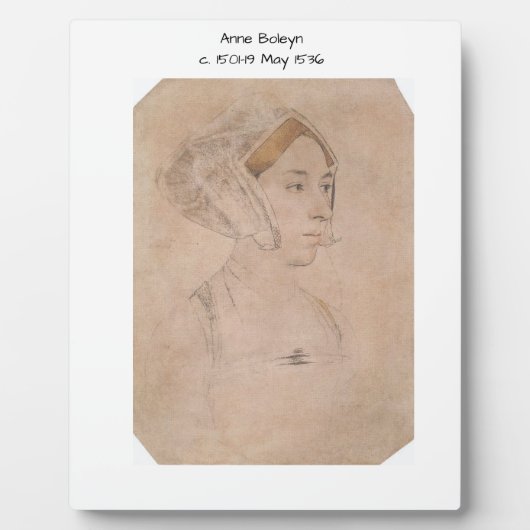 Anne Boleyn Fotoplaat (Voorkant)
