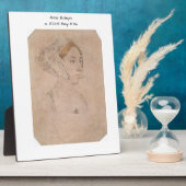 Anne Boleyn Fotoplaat (Zijkant)
