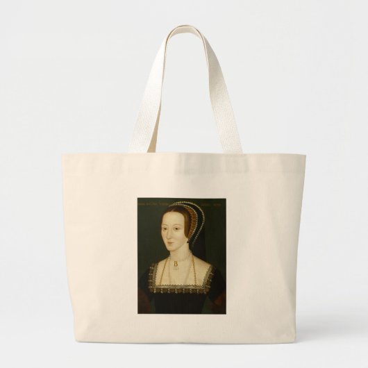 Anne Boleyn Grote Tote Bag (Voorkant)